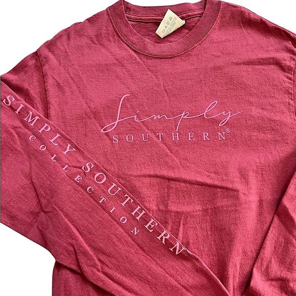 Simply Southern Let Your Light Shine Long Sleeve T-Shirt Women’s Small NWOT - Picture 5 of 9